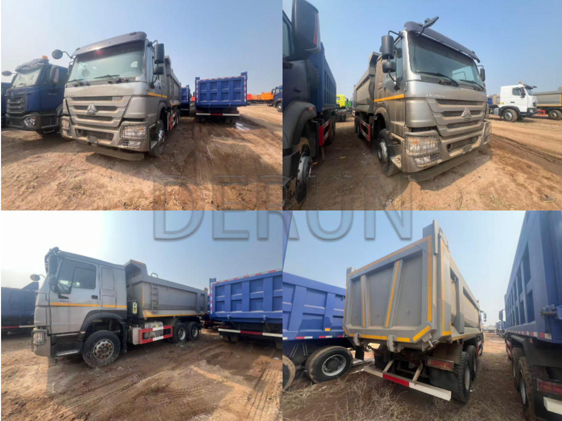 SINOTRUK HOWO 6x4 ডাম্প ট্রাক সফলভাবে আলজেরিয়ায় পাঠানো হয়েছে৷