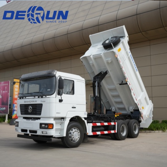 শ্যাকম্যান এফ 2000 290HP 6x4 ডাম্প ট্রাক ইউ টাইপ বালতি আলজেরিয়া বাজারের জন্য