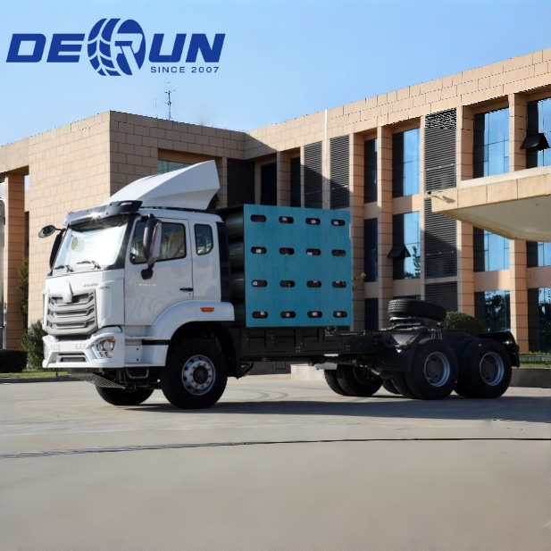 Sinotruk Howo 6x4 CNG NX ট্রাক্টর ট্রাক