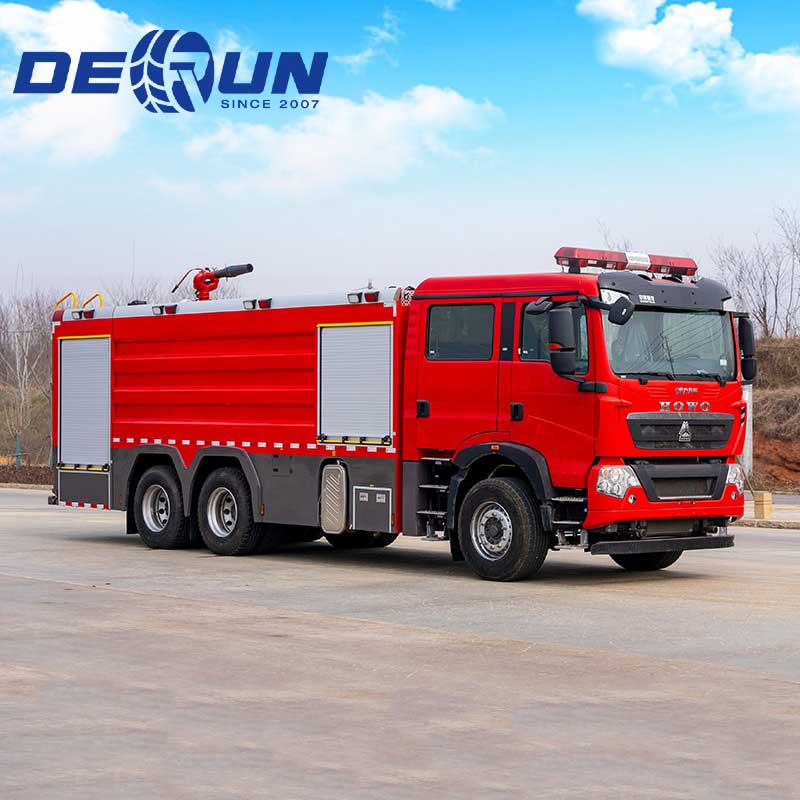 Sinotruk Howo 6x4 ফায়ার ফাইটিং ট্রাক